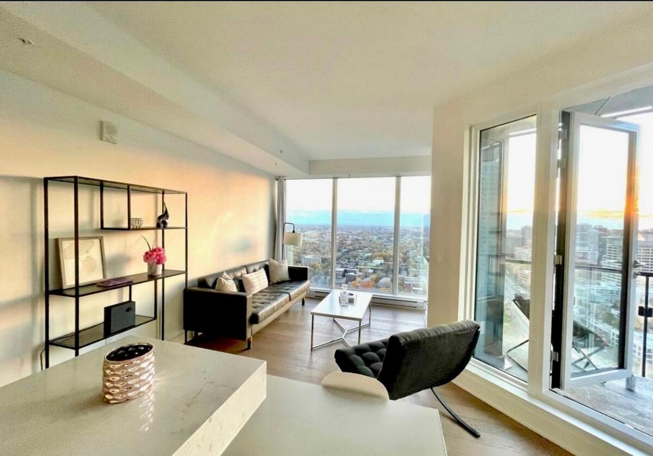 Spectacular Skyline Views - Downtown Montreal - Luxury Condo & Penthouse Habitación foto